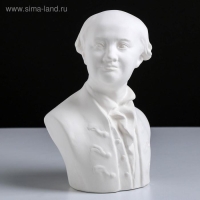 Гипсовая фигура известные люди: Бюст Ломоносова, 14,5 х 11 х 21,5 см Гипсовая фигура известные люди: Бюст Ломоносова, 14,5 х 11 х 21,5 см