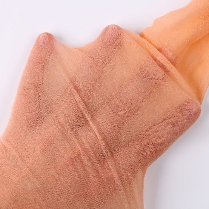 Капрон для кукол и цветов, набор 4 шт., размер 1 шт. &mdash; 45 &times; 6 см, цвет телесный