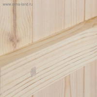 Дверной блок для бани, 180×70см, из сосны, на клиньях, массив, "Добропаровъ" Дверной блок для бани, 180×70см, из сосны, на клиньях, массив, "Добропаровъ"