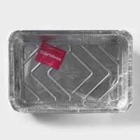 Набор форм из фольги для запекания и выпечки Доляна, 2,1 л, 31,5×22×5,5 см, 2 шт Набор форм из фольги для запекания и выпечки Доляна, 2,1 л, 31,5×22×5,5 см, 2 шт