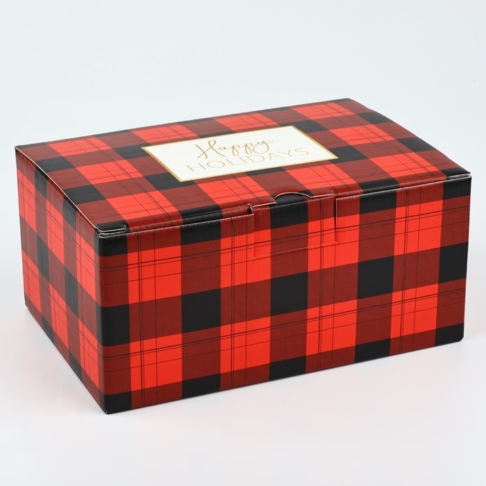 Коробка подарочная новогодняя складная «Волшебного Нового года», 22 х 15 х 10 см, Новый год Коробка подарочная новогодняя складная «Волшебного Нового года», 22 х 15 х 10 см, Новый год