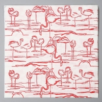 Салфетки бумажные «Фламинго», в наборе 20 шт. Салфетки бумажные «Фламинго», в наборе 20 шт.