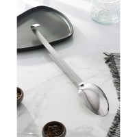 Ложка гарнирная из нержавеющей стали Доляна «Индия», 43×7 см, толщина 3 мм Ложка гарнирная из нержавеющей стали Доляна «Индия», 43×7 см, толщина 3 мм