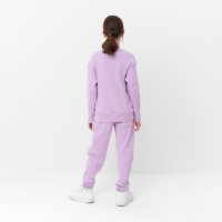 Костюм для девочки (свитшот, брюки) MINAKU цвет лиловый, рост 146 см Костюм для девочки (свитшот, брюки) MINAKU цвет лиловый, рост 146 см