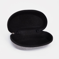 Футляр для очков на молнии, длина 17 см, цвет серый Футляр для очков на молнии, длина 17 см, цвет серый