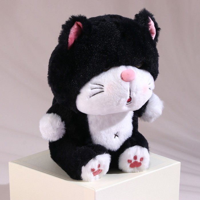 Мягкая игрушка &laquo;Котик&raquo;, 25 см, цвет чёрный