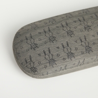 Футляр для очков на хлопушке «Выбражулька», длина 16 см, цвет серый Футляр для очков на хлопушке «Выбражулька», длина 16 см, цвет серый