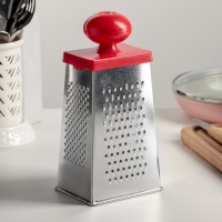 Тёрка «Комфорт», 4 грани, с круглой ручкой, 11×8,5×23 см, цвет МИКС Тёрка «Комфорт», 4 грани, с круглой ручкой, 11×8,5×23 см, цвет МИКС