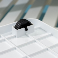 Контейнер для хранения с крышкой &laquo;Венеция&raquo;, 35 л, 50,5&times;31&times;30 см, на колёсиках, цвет белый