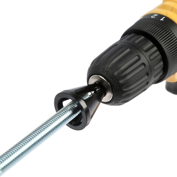 Насадка для шуруповерта ТУНДРА, d=4-19 мм, для снятия фаски на болтах, шпильках, трубах