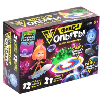 Набор для опытов «Фиксиопыты. Большой набор», 12 опытов, Фиксики, Симка и Нолик Набор для опытов «Фиксиопыты. Большой набор», 12 опытов, Фиксики, Симка и Нолик