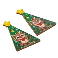 Новогодняя настольная игра &laquo;Новый год! Мемори ёлочки&raquo;