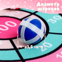 Дартс &laquo;Единорог&raquo;, 3 шарика на липучках, крючок