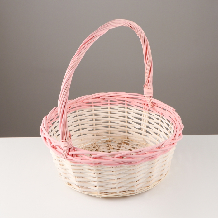 Набор корзин, 3 шт, 36&times;14&times;39 см, 32&times;12&times;34 см, 27&times;11&times;29 см, ива