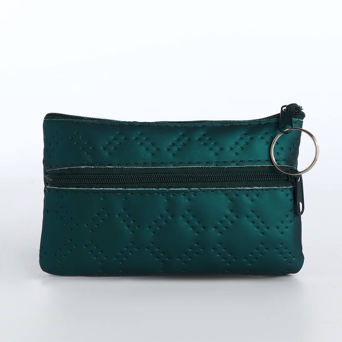 Кошелёк женский на молнии, цвет зелёный Кошелёк женский на молнии, цвет зелёный