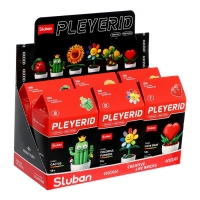 Конструктор &laquo;Цветы в горшочке&raquo;, 6 видов, МИКС