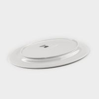 Блюдо фарфоровое овальное Wilmax &laquo;Юлия Высоцкая&raquo;, 36&times;25,5 см, цвет белый