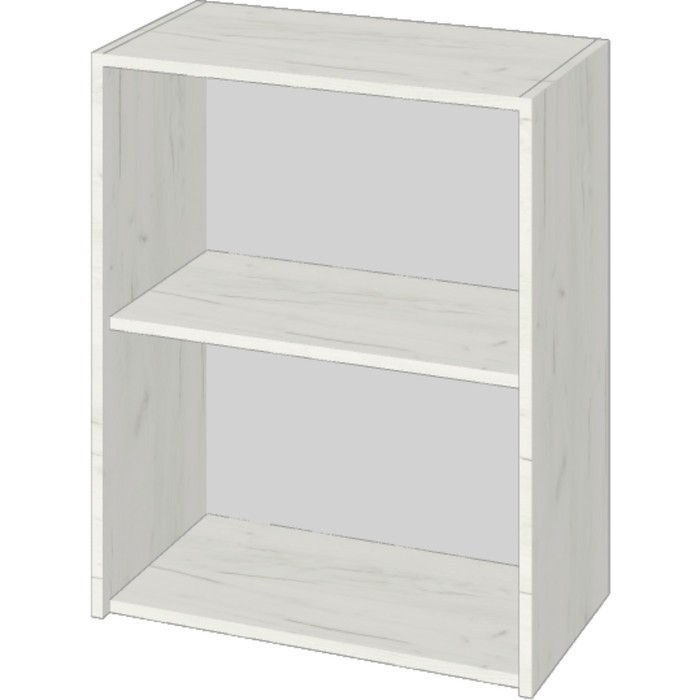 Шкаф навесной Зара 600х310х720 крафт белый