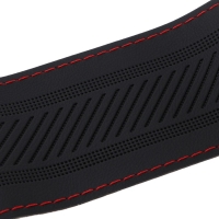 Оплетка на руль TORSO, 38 см, искусственная кожа, узор, красная нить Оплетка на руль TORSO, 38 см, искусственная кожа, узор, красная нить