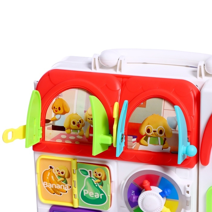 Развивающая игрушка детская &laquo;Бизиборд. Мишкин домик&raquo;