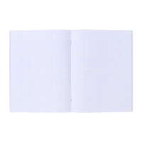 Тетрадь А4 96 листов в клетку Calligrata VIGO бумвинил VA0505 (Soft-touch), коричневый, блок офсет