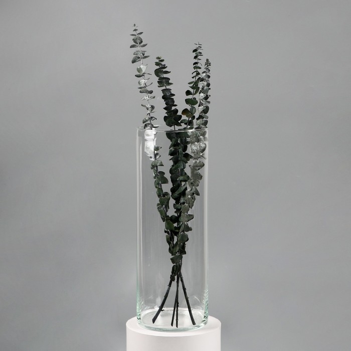 Ваза "Трубка-147" h-40см, d-14см, V=6,2л  (толщина стекла 2мм)