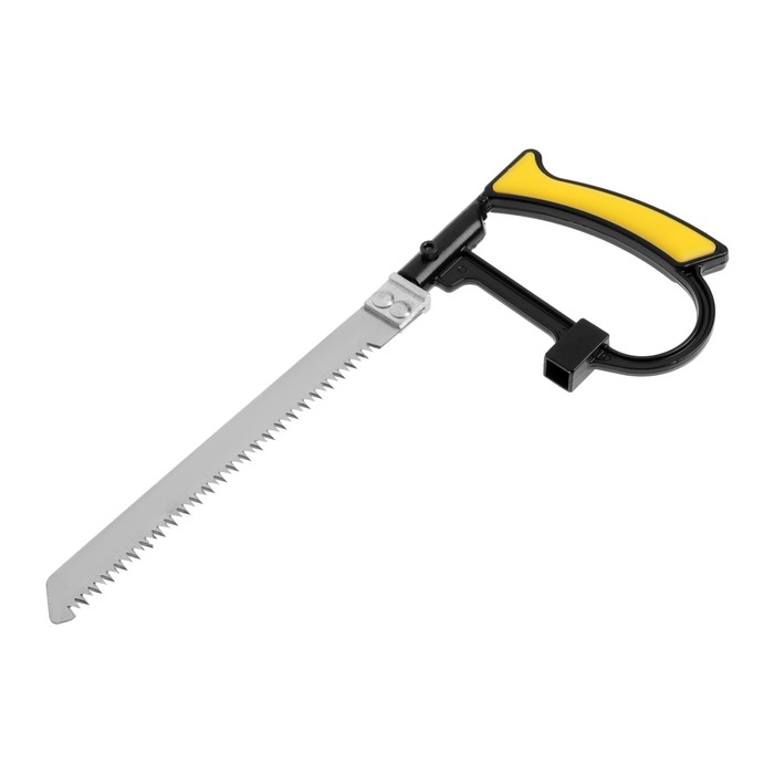 Набор с ножовкой ТУНДРА, пилки по металлу 5 шт., пилка универсальная 1 шт.