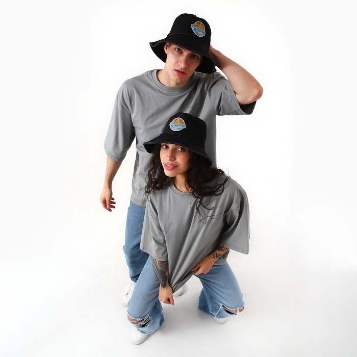 Панама Lost&Found, цвет чёрный, р-р 56 Панама Lost&Found, цвет чёрный, р-р 56