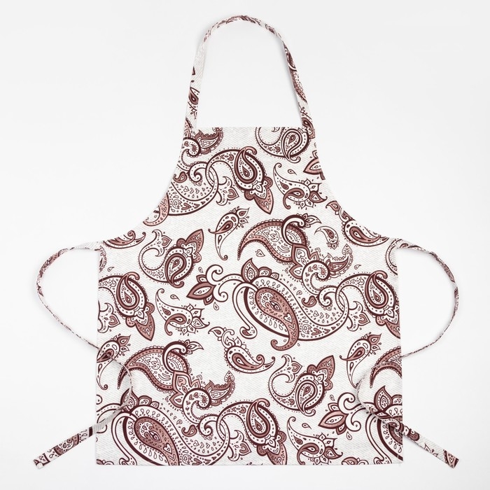 Кухонный набор Этель &laquo;Восточные узоры&raquo;, полотенце 40х73 см, прихватка 19х19 см, фартук 60х65 см