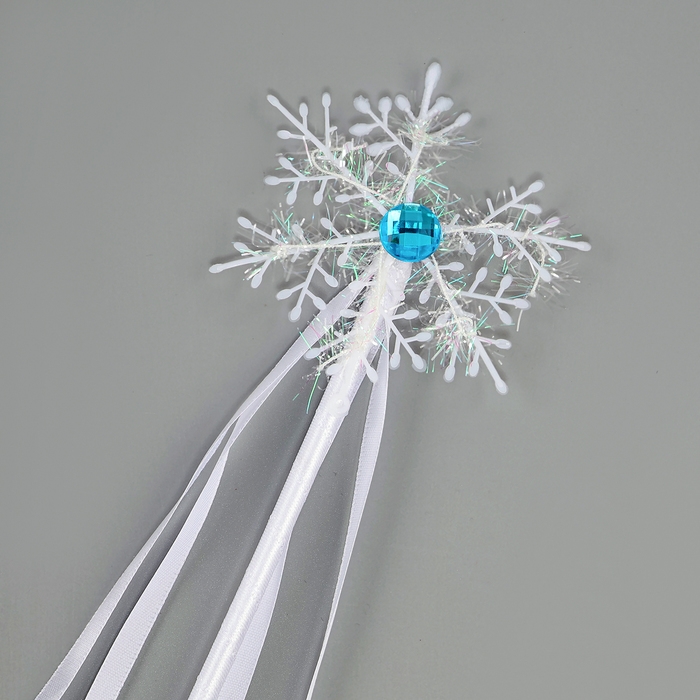 Новый год! Карнавальный набор «Снежинка»: ободок, жезл Новый год! Карнавальный набор «Снежинка»: ободок, жезл