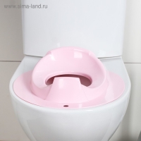 Детская накладка - сиденье на унитаз &laquo;Бамбино&raquo;, цвет розовый