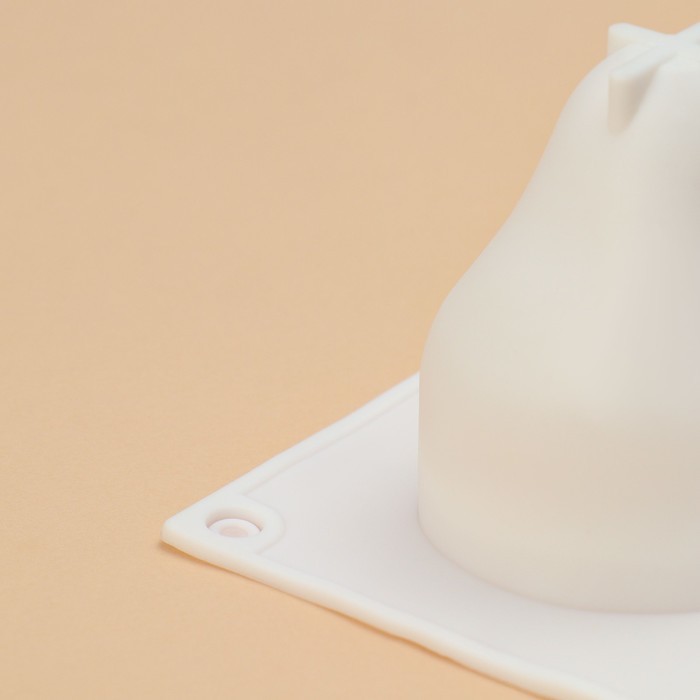 Форма для муссовых десертов и выпечки Доляна «Груша», силикон, 29,3×17,2×6,5 см, 8 ячеек (d=5,5 см), цвет белый Форма для муссовых десертов и выпечки Доляна «Груша», силикон, 29,3×17,2×6,5 см, 8 ячеек (d=5,5 см), цвет белый