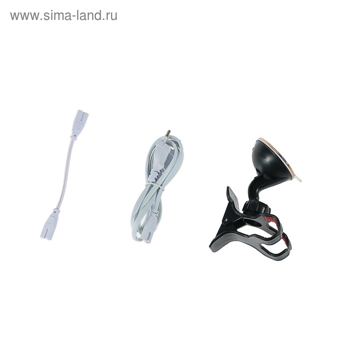 Фитосветильник светодиодный, 10 Вт, 600 мм, IP40, 220 В, мультиспектральный, с присоской Фитосветильник светодиодный, 10 Вт, 600 мм, IP40, 220 В, мультиспектральный, с присоской