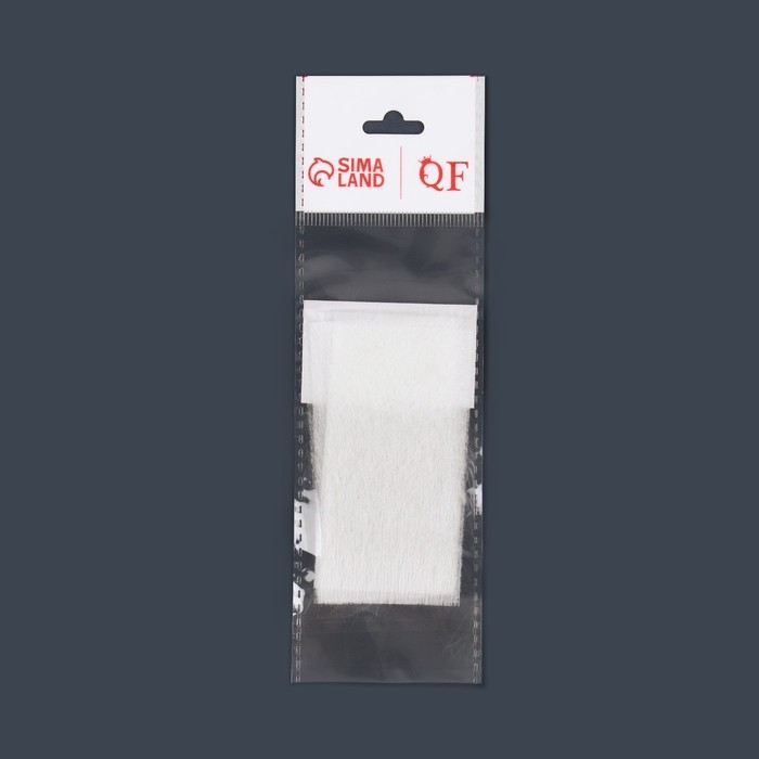 Стекловолокно для наращивания ногтей, 8 × 4 см, 10 листов, цвет белый Стекловолокно для наращивания ногтей, 8 × 4 см, 10 листов, цвет белый