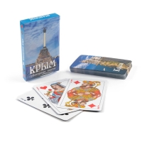 Карты игральные сувенирные "Крым." 36 шт, карта 9 х 6 см, картон, микс Карты игральные сувенирные "Крым." 36 шт, карта 9 х 6 см, картон, микс
