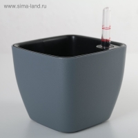 Кашпо для цветов с автополивом Unicum, пластик, 1,1 л, цвет МИКС Кашпо для цветов с автополивом Unicum, пластик, 1,1 л, цвет МИКС