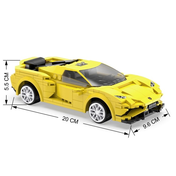 Конструктор радиоуправляемый «Спорткар», 289 деталей, 2 варианта управления Конструктор радиоуправляемый «Спорткар», 289 деталей, 2 варианта управления