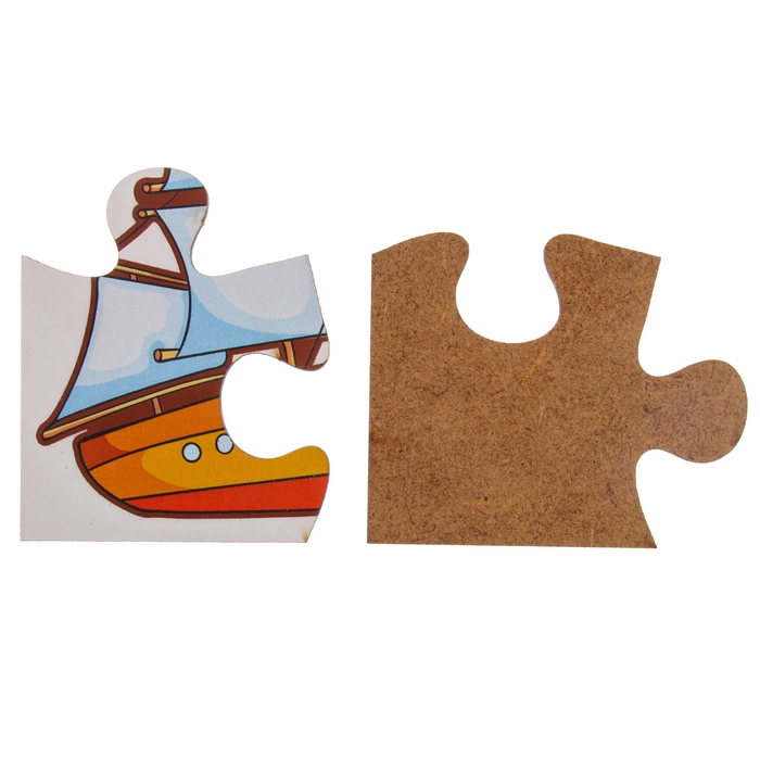 Развивающие пазлы из дерева &laquo;Транспорт&raquo;, элемент: 5х5 см