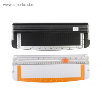 Роликовый резак для бумаги А4, до 3 листов, безопасное лезвие, длина реза 320 мм, в пакете, МИКС Роликовый резак для бумаги А4, до 3 листов, безопасное лезвие, длина реза 320 мм, в пакете, МИКС