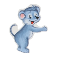 Набор украшений на скотче "Герои сказки Репка" 10 штук