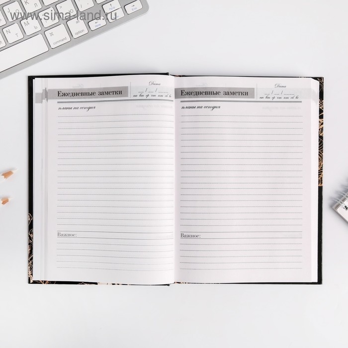 Ежедневник учителя &laquo;Учителю: Золотой учитель&raquo;, формат А5, твёрдая обложка картон 7БЦ, 160 листов