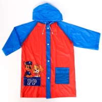 Дождевик детский, размер L, 110-120 см , Щенячий патруль