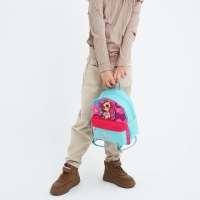 Рюкзак школьный текстильный c карманом &laquo;Волшебная лошадка&raquo;, светоотр. элементы, 27х23 х 10 см