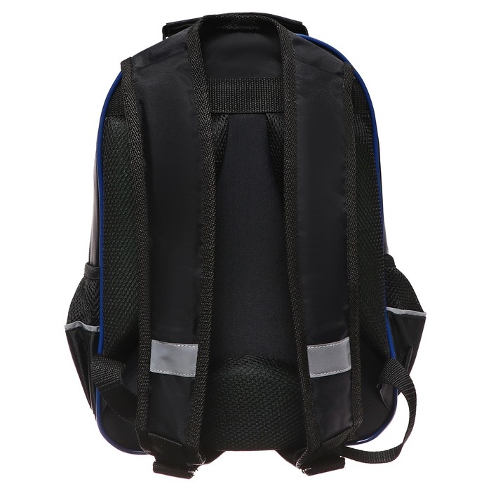 Рюкзак школьный, 37 х 26 х 13 см, эргономичная спинка, Calligrata ОРТ "Тачка в огне"