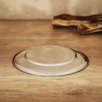 Тарелка десертная из нержавеющей стали, d=22, 450 мл