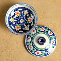 Набор чайный Риштан, 9 предм: чайник 1л., 6 пиал 9,5см, конфетница 23см, сахарница 250м Набор чайный Риштан, 9 предм: чайник 1л., 6 пиал 9,5см, конфетница 23см, сахарница 250м