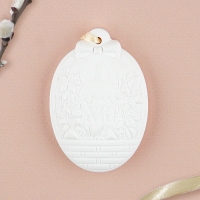 Гипсовое аромасаше &laquo;Пасхальная композиция&raquo;, аромат персик, 1.5 х 4.8 х 7 см.