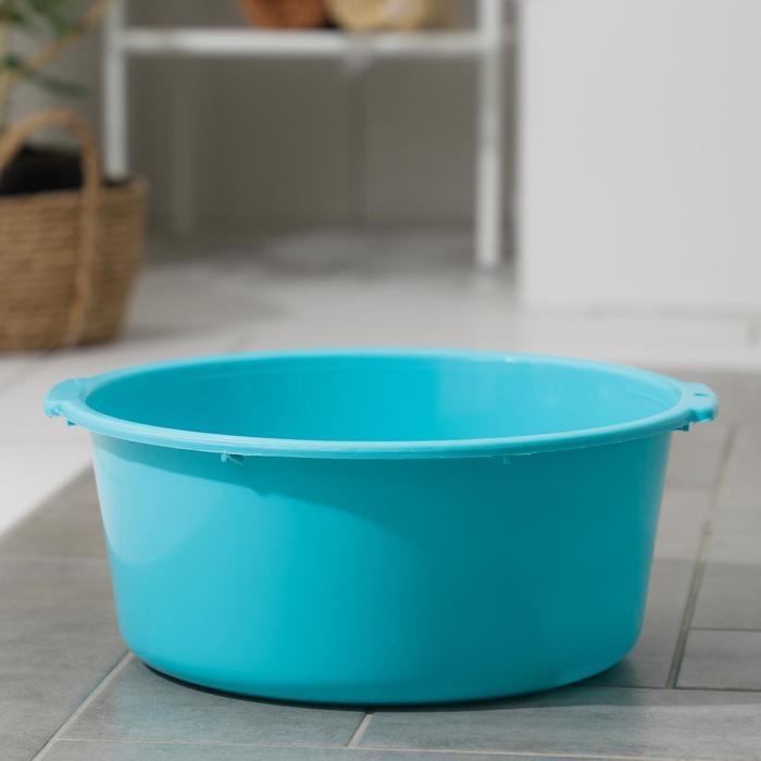 Таз, особо прочный, 10 л, цвет бирюзовый Таз, особо прочный, 10 л, цвет бирюзовый