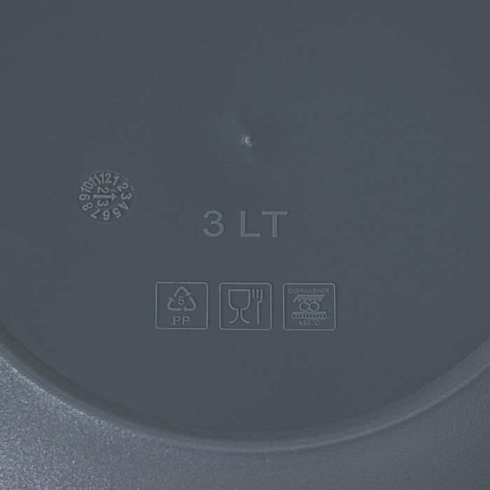 Миска с крышкой 3л 26,5х24х11,5см Миска с крышкой 3л 26,5х24х11,5см