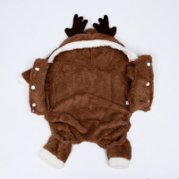 Новогодний костюм "Олень", XS (ДС 16, ОГ 27 см), коричневый Новогодний костюм "Олень", XS (ДС 16, ОГ 27 см), коричневый